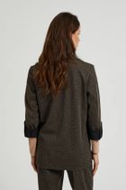 Marynarka damska, czarna, Moodo