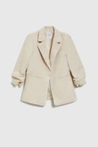 Marynarka damska, ecru, Moodo