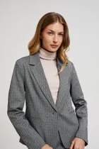 Marynarka damska, szara, Moodo