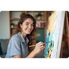 Massido, malowanie po numerach, żółwik, 40-50 cm