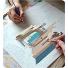 Massido, obraz do malowania po numerach, Pejzaż Miejski, 40-50 cm