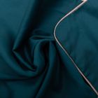 Matex, Gold Line, pościel satynowa, jednobarwna z wypustką, 140-200 cm