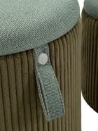 Mauro Ferretti, Bolzano, zestaw puf ze schowkiem, średnica 38 cm, średnica 32 cm