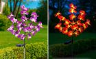Maximex, lampki ogrodowe solarne, storczyki LED, 75 cm, 2 szt.