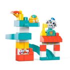 Mega Bloks, Klocki A kuku, Zjeżdżalnia i plac zabaw, zabawka dla maluchów