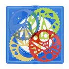 Mega Creative, szablon kreślarski, spirograf, 1 szt.