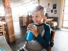 Mepal, Campus, bidon z dziubkiem pop-up, turkusowy, 400 ml