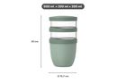 Mepal, Ellipse, lunchpot, Nordic Black, 900 ml