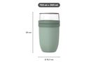 Mepal, Ellipse XL, lunchpot, Vivid Blue, 1050 ml