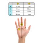 Meteor, Alpora, rękawice zimowe, czarne, rozmiar S