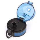 Meteor, bidon sportowy, niebieski/turkusowy, 350 ml