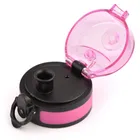 Meteor, bidon sportowy, różowy/fioletowy, 500 ml