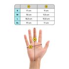 Meteor, Nevis, rękawice zimowe, czarne, rozmiar M