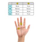 Meteor, Snorra, rękawice zimowe, czarne, rozmiar XL