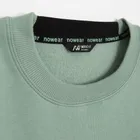 Miętowa bluza o kroju cropp NOWEAR