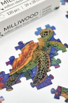 Milliwood, Głębia Oceanu, puzzle drewniane, 120 elementów