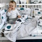 MimiNu, Dziecięca Podróż, 3-częściowy komplet pościeli, 100-135 cm