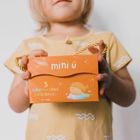 Mini U, tęczowe chmurki do kąpieli dla dzieci, 3 szt.