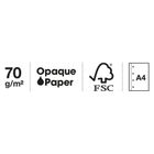 Miquelrius, NB8, zeszyt A4, w kratkę, czerwony, 200 stron