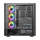 Modecom, Volcano, obudowa komputerowa, AQ400 ARGB MIDI, czarna