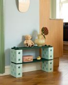 Modu, Balance Track, zestaw z deskami aktywizującymi, Ocean Mint/Forest Green