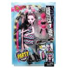 Monster High, Wampistyczne fryzury Draculaury, lalka z akcesoriami