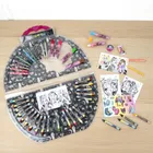 Monster High, zestaw artystyczny w walizce, 51 elementów