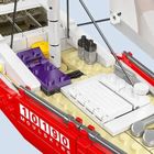 Mould King, Modern Sailboat, żeglówka, klocki, 767 elementów