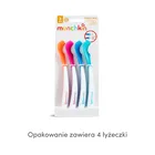 Munchkin, łyżeczki z czujnikiem temperatury, white hot, 4 szt.