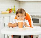 Munchkin, Miracle 360°, kubek treningowy z uchwytami, pomarańczowy, 207 ml