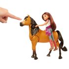 Mustang: Duch wolności, Lucky i Duch - wspólna jazda, zestaw z lalką i koniem