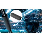 Neo-Sport, bramka do piłki nożnej, czarna, 300-200-90 cm, NS-497