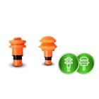 Neo-Sport, pistolet do masażu ciała, czarny, 9 nakładek, NS-503