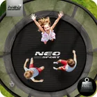 Neo-Sport, trampolina ogrodowa, profilowana, z siatką wewnętrzną, 10ft/312 cm