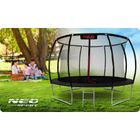 Neo-Sport, trampolina ogrodowa profilowana z siatką wewnętrzną, 14ft/435 cm