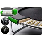 Neo-Sport, trampolina ogrodowa z siatką wewnętrzną i drabinką, 14ft/435 cm