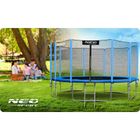 Neo-Sport, trampolina ogrodowa, z siatką zewnętrzną i drabinką, 15ft/465 cm