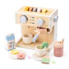 New Classic Toys, drewniany ekspres do kawy z akcesoriami