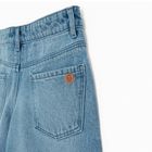 Niebieskie bermudy jeansowe z regulacją Cool Club