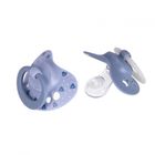 Nuk, First Choice, Night, smoczek uspokajający, niebieski, 0-6m, 2 szt.