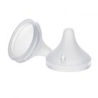 Nuk, Perfect Match Air, smoczek do butelki, silikonowy, rozmiar M, 2 szt.