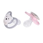 Nuk, Perfect Match Air, smoczek uspokajający, kot i miś, 6-18m, 2 szt.