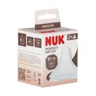 Nuk, Perfect Match, smoczek do butelki, silikonowy, rozmiar S, 2 szt.