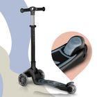 Nukido, Flippo, hulajnoga 3-kołowa, balansowa, z siedziskiem, czarna