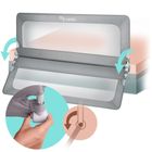 Nukido, NK-228, barierka ochronna do łóżka, szara, 200 cm