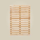 Nuxio, Sanno, podest łazienkowy z bambusa, 60-40 cm