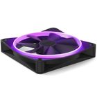 Nzxt, wentylator PC, wentylator do zasilacza/obudowy F140 Rgb Pwm, czarny Rf-r14sf-b1