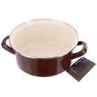 Orion, Brown, garnek emaliowany, 20,5 cm, 2,2l