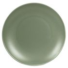 Orion, ceramiczny talerz deserowy, płytki, zielony Alfa, 21.5 cm