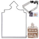 Orion, domek, wykrawacz do ciastek, stalowy, 10 cm